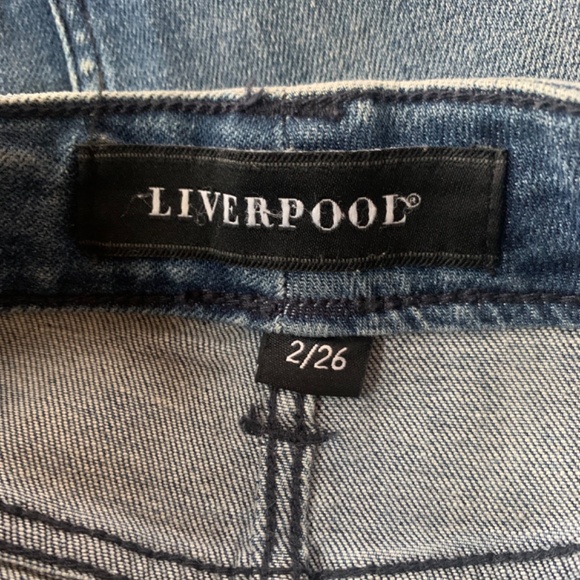 Liverpool Denim Jean Skirt - Picture 4 of 4